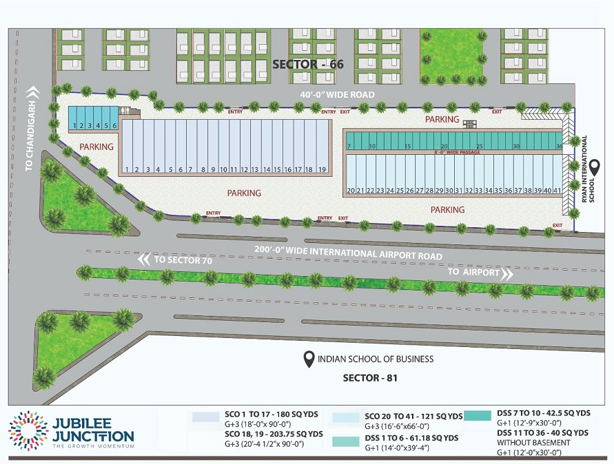 Jubilee MOHALI Jubilee MERCASA New Chandigarh, Jubilee JUNCTION